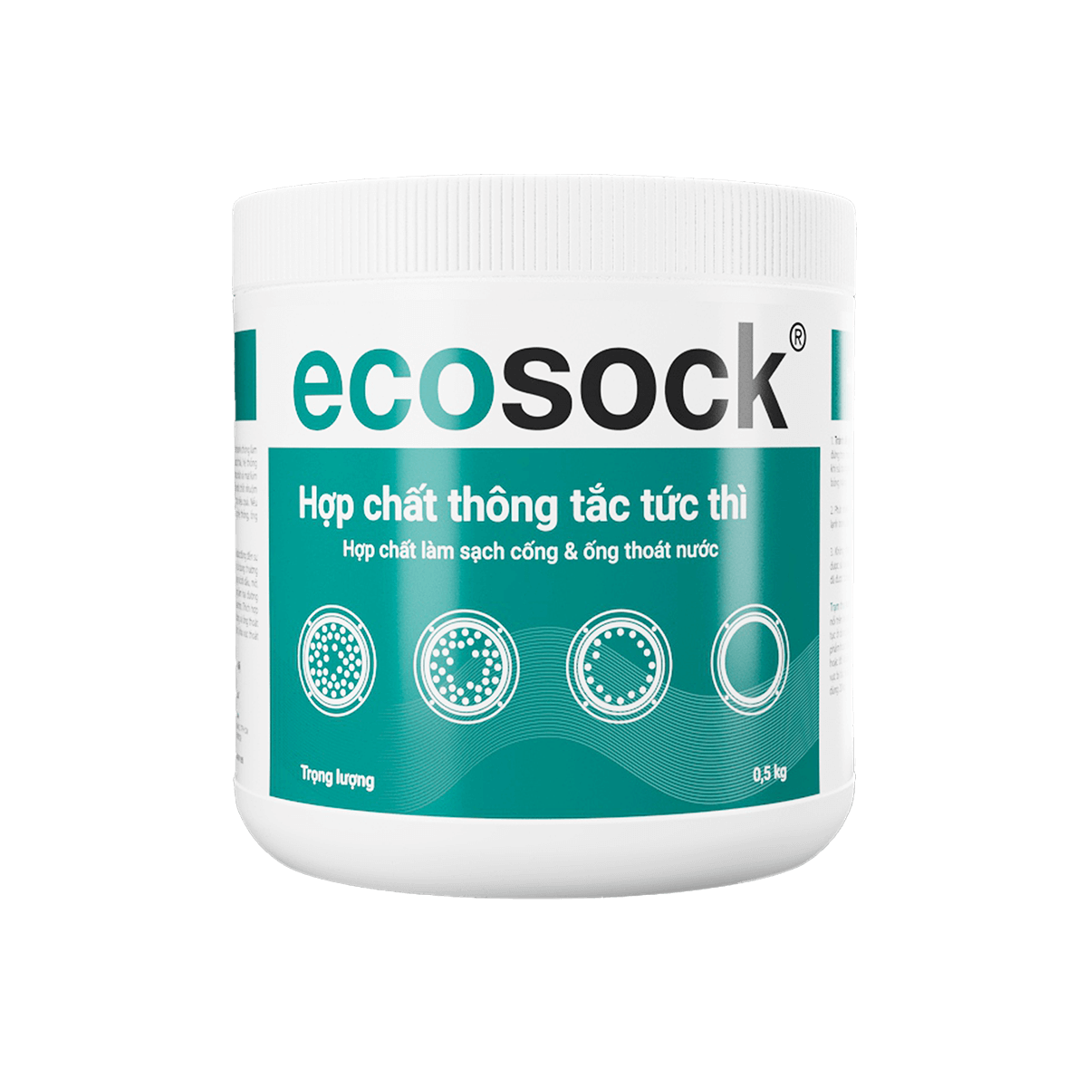 Eco-Sock™ – Instant drain cleaner – EcoClean