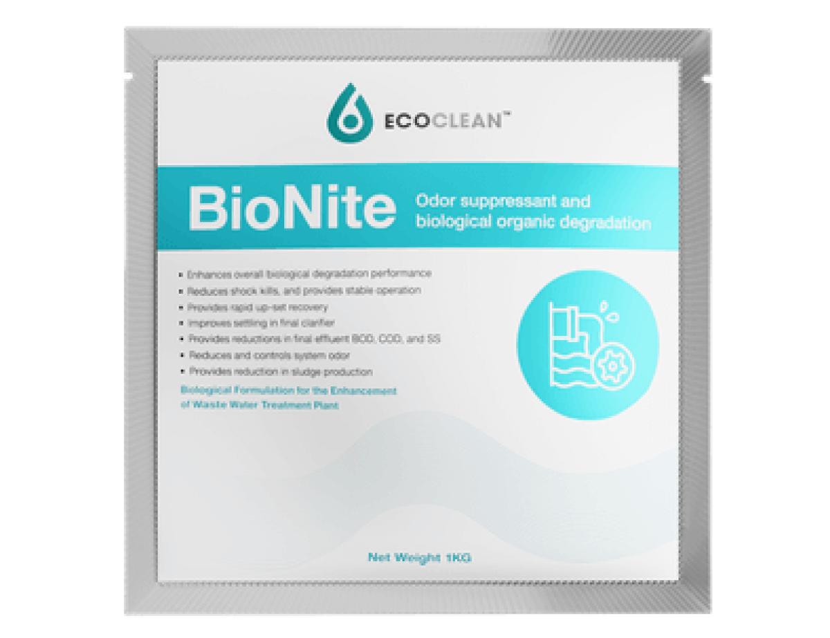 EcoClean™ Bionite - Microorganisms for treating BOD COD in wastewater