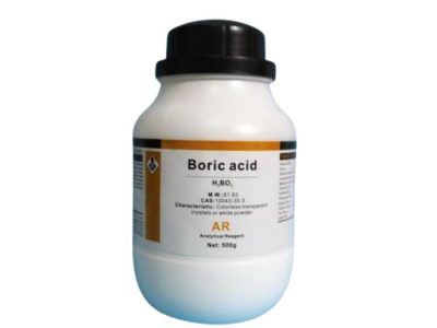 Boric Acid H₃BO₃ (500ml bottle), China