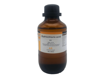Chemical Hydrochloric acid HCl 500ml bottle, China