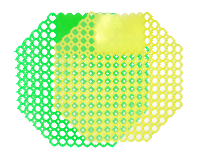 P7 Screen - Deodorizing and Cleaning Mesh for Urinals
